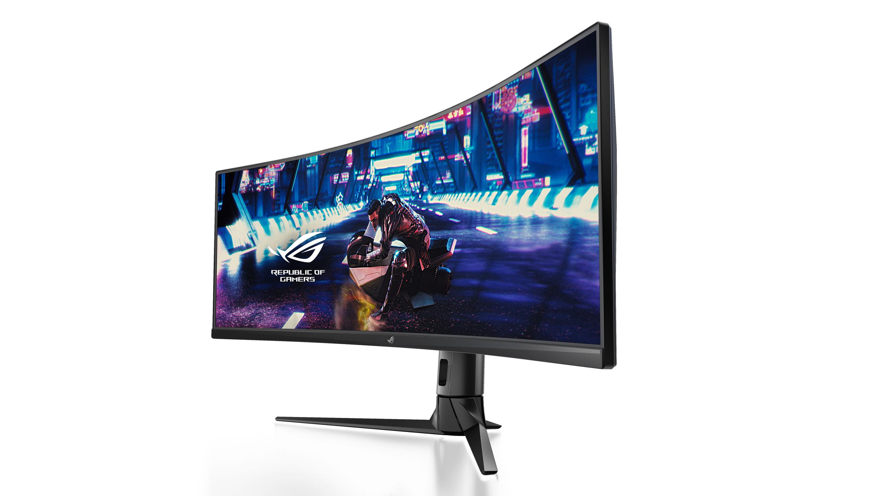 Monitor ASUS ROG Strix XG49VQ (49" - VA - 144 Hz - Preto) — miniatura 4