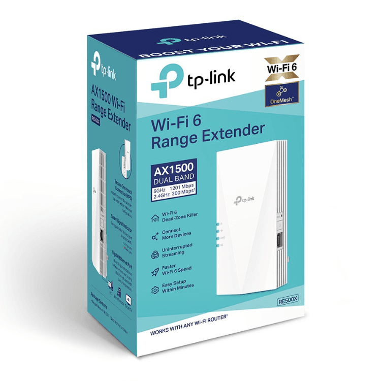 Repetidor Wi-Fi TP-LINK RE500X (1200 Mbit/s - Banda dupla - 10/100/1000Base-T - Branco), miniatura 3