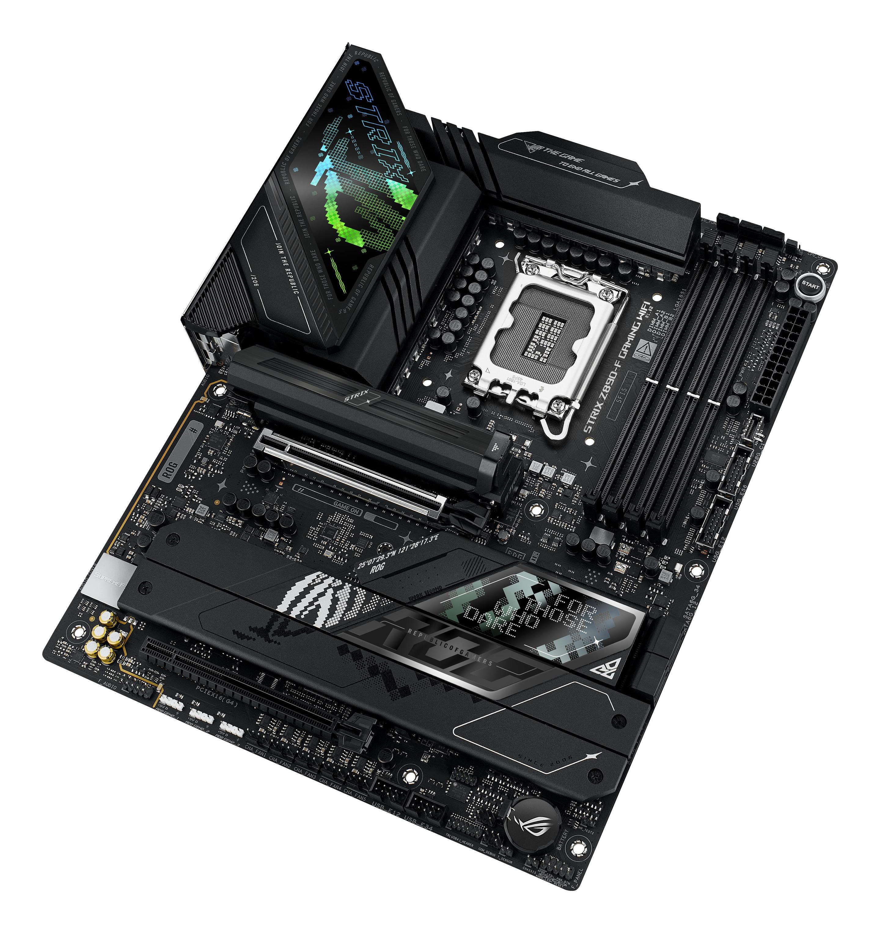 Motherboard ASUS ROG STRIX Z890-F GAMING WIFI (LGA 1851 (Socket V1) - Intel Core Ultra - ATX - Preto), miniatura 6