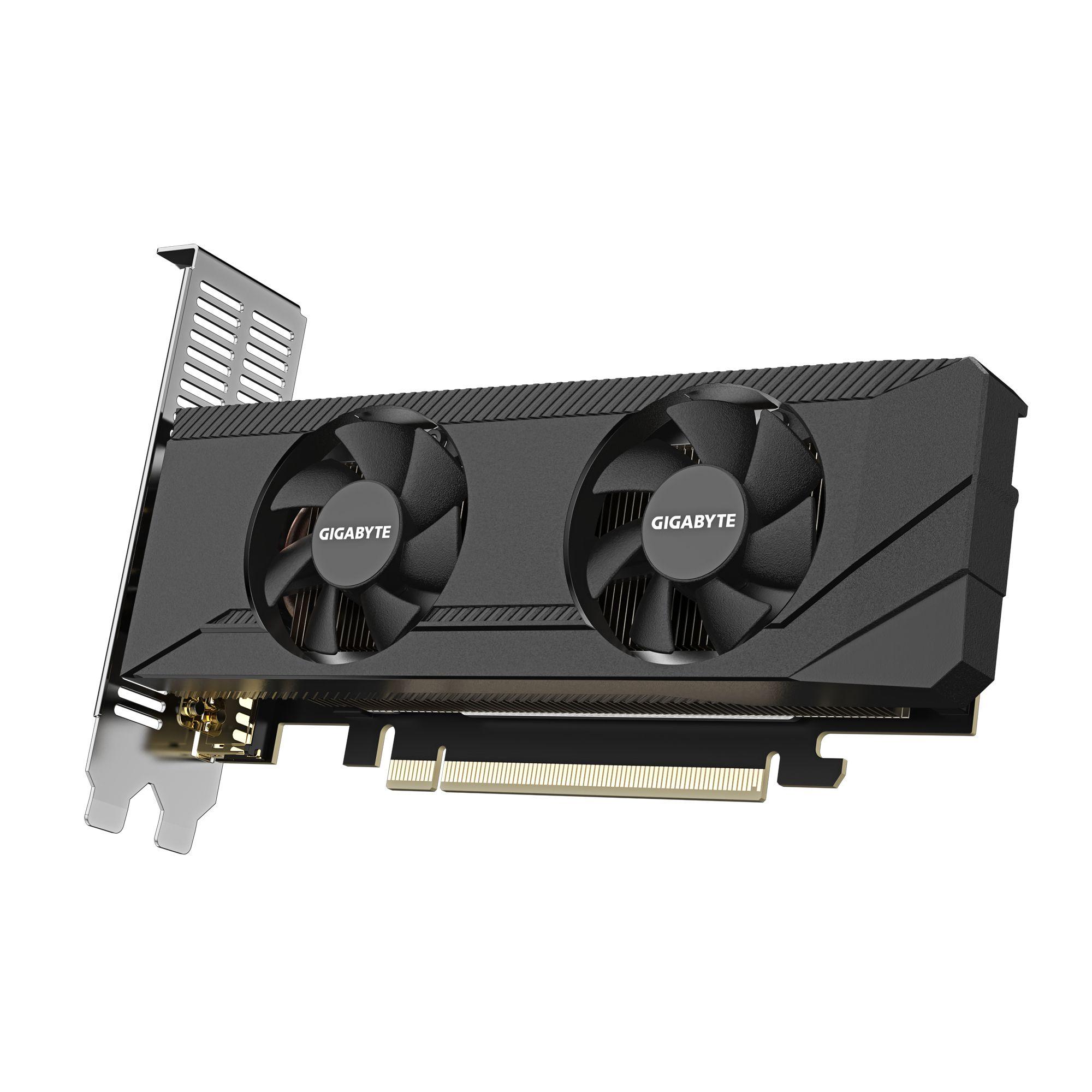 Placa Gráfica GIGABYTE GeForce RTX 3050 OC Low Profile 6G (GeForce RTX 3050 - 14000 MHz - 6 GB - Preto) — miniatura 3