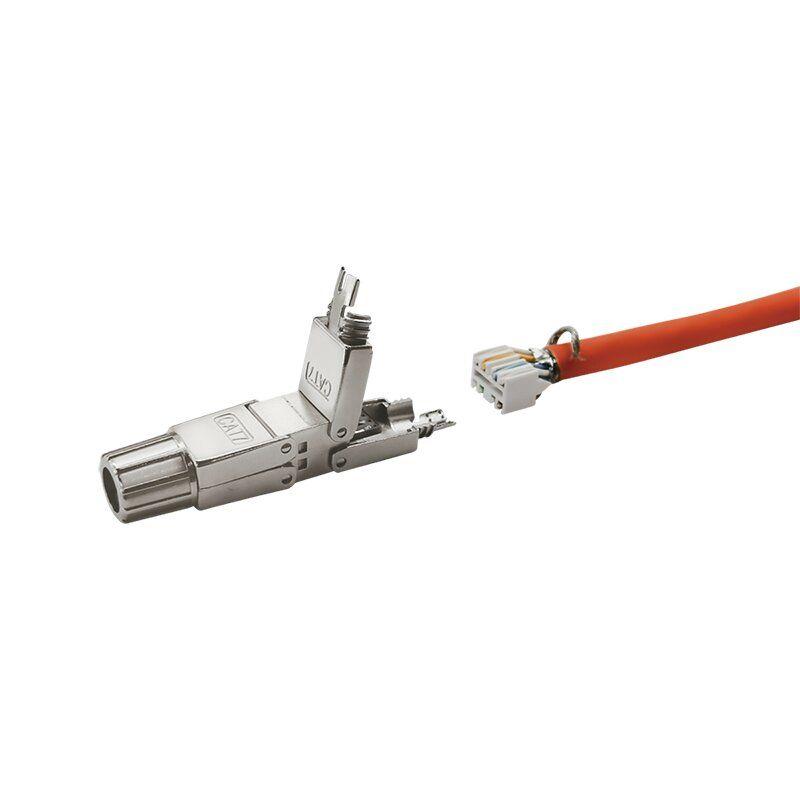 Conector de Cabo de Rede LOGILINK MP0057 (Cat.6A, Cat.7, Cat.7A - Metálico) — miniatura 6