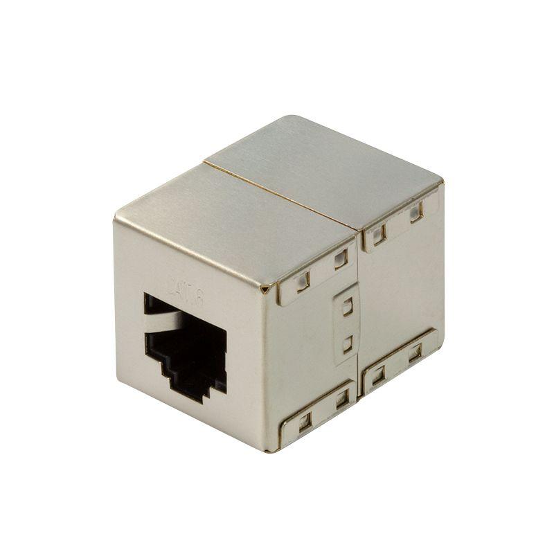 Acoplador RJ45 LOGILINK NP0054 (Cat6e - Cinzento)