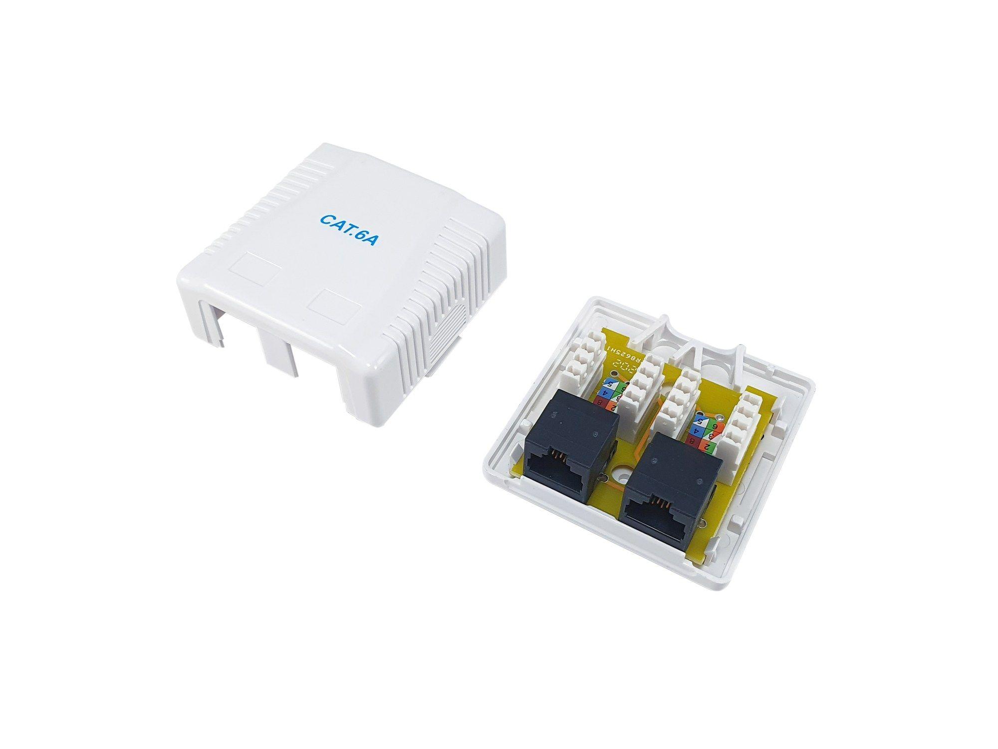 Caixa de Tomadas RJ45 de Superfície EQUIP 235216 (Branco), miniatura 2