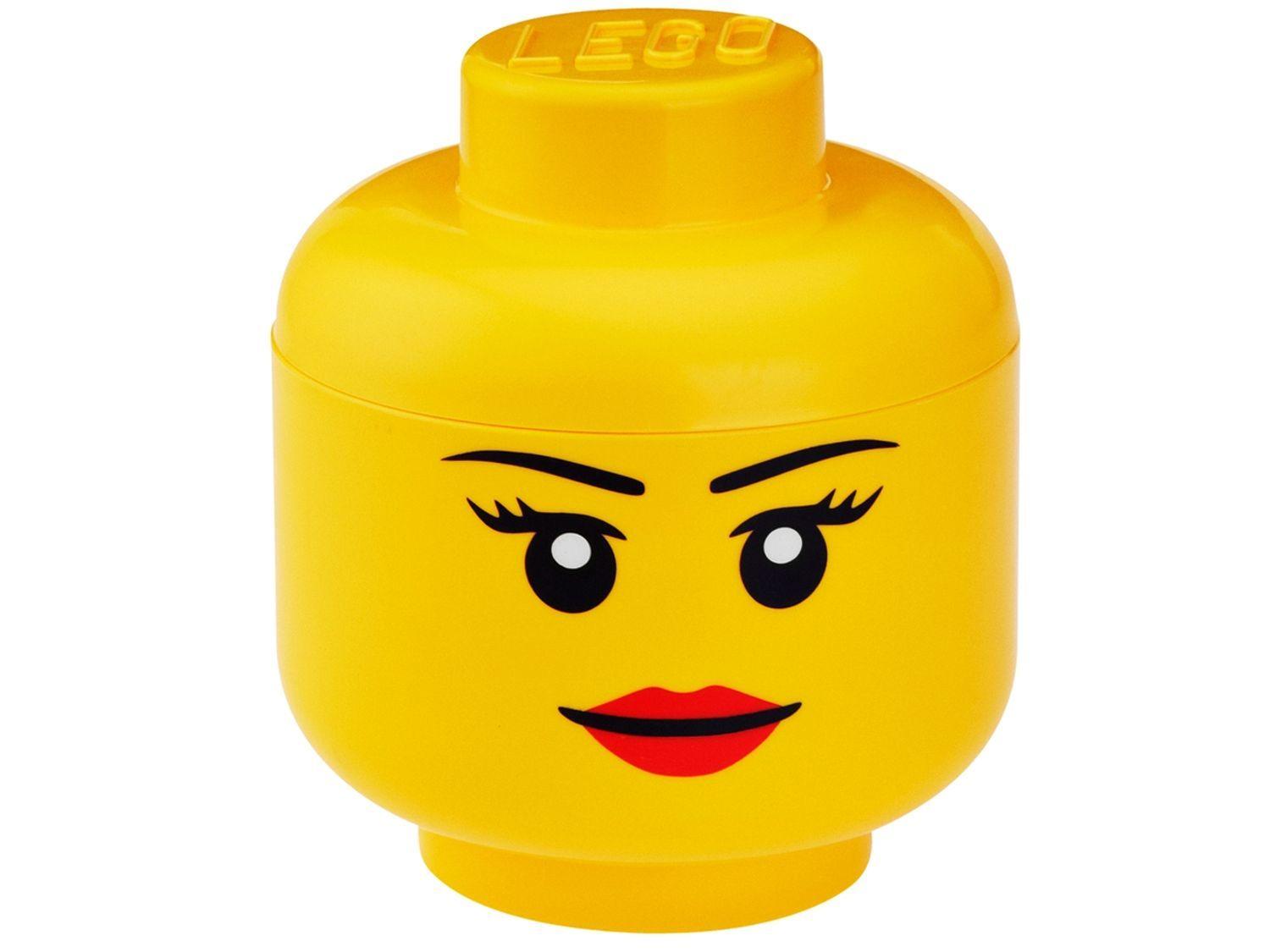 LEGO 5006147 Gear Cabeça de Arrumação – Grande, Rapariga