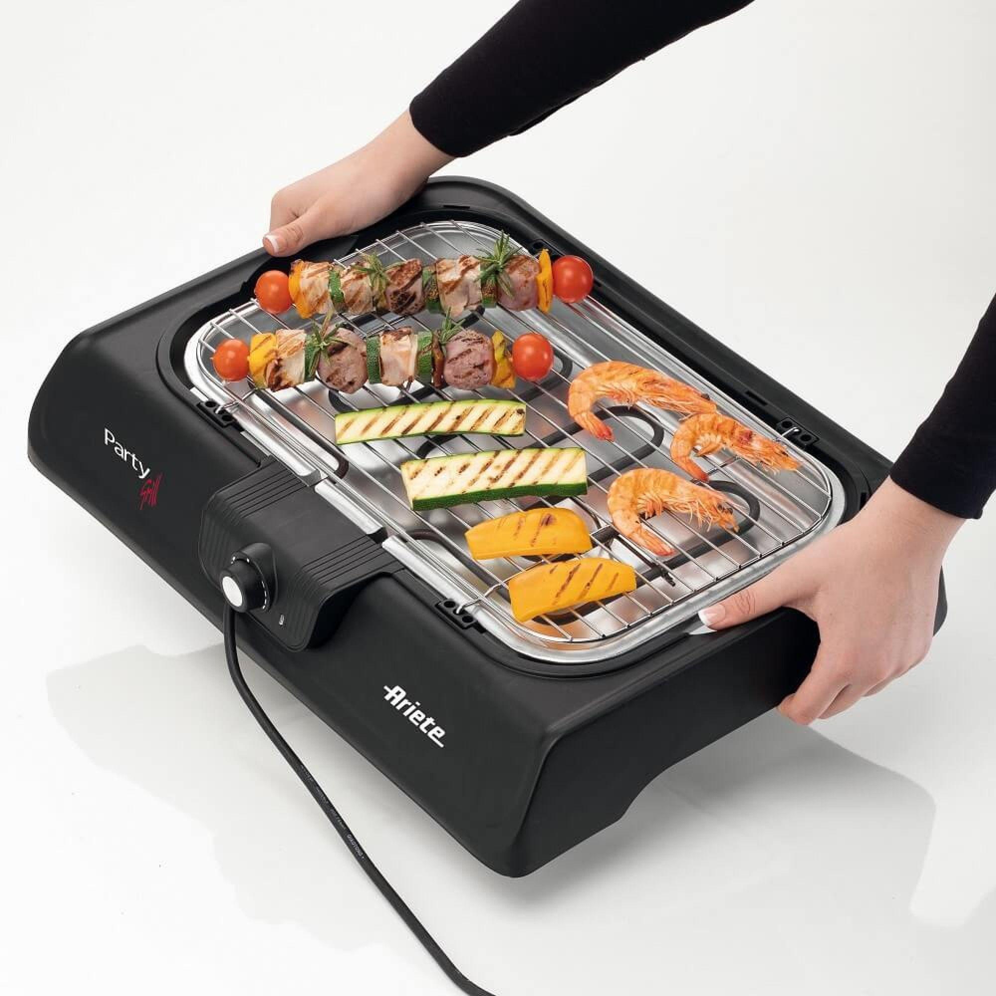 Grelhador de Contacto ARIETE 0723/00 (2000 W - Altura 8 cm - Preto), miniatura 2