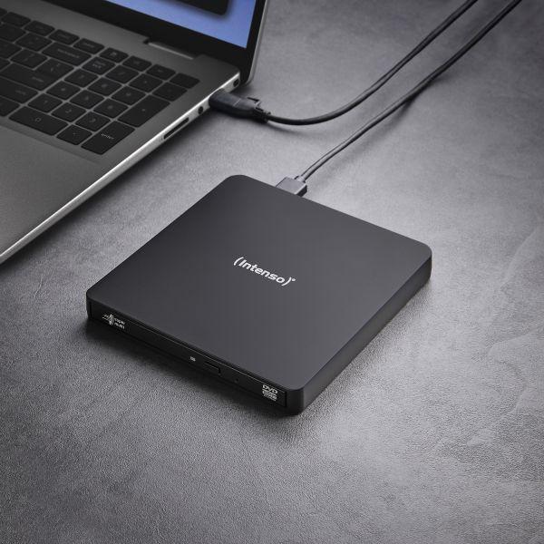 Gravador Externo CD/DVD INTENSO 400D (Preto) — miniatura 2