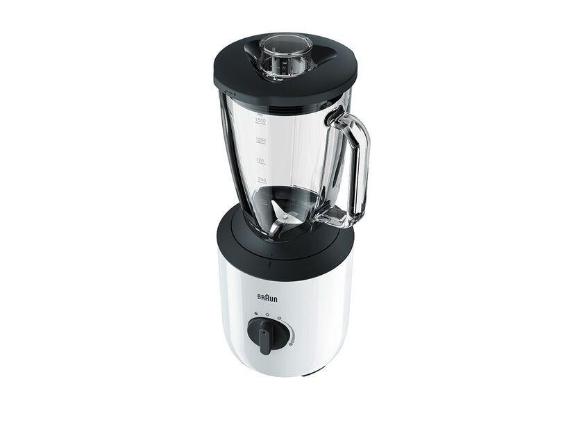 Liquidificadora BRAUN PowerBlend 3 JB3150WH (Liquidificador - 800 W - 1,5 l - Branco e Preto) — miniatura 2