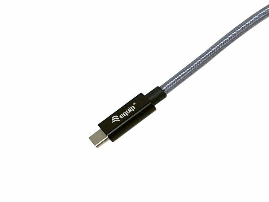 Cabo USB-C EQUIP 128423 (3 m - USB C - Preto) — miniatura 3