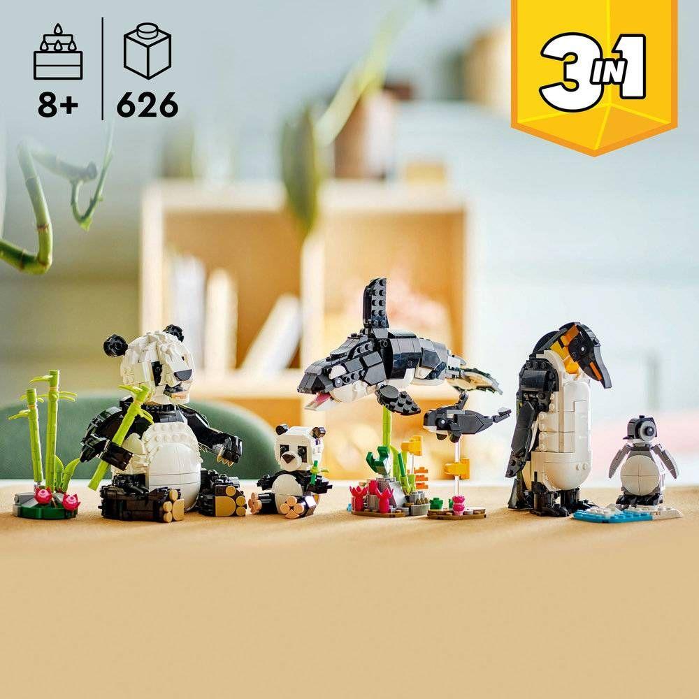 LEGO 31165 Creator Animais Selvagens: Família de Pandas (8+ anos - 626 peças) — miniatura 4