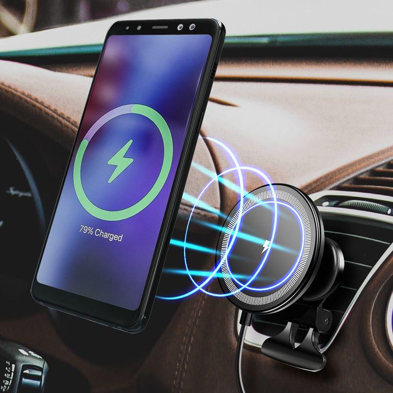 Suporte de Telemóvel para Carro LOGILINK PA0333 (15 W - Preto), miniatura 7
