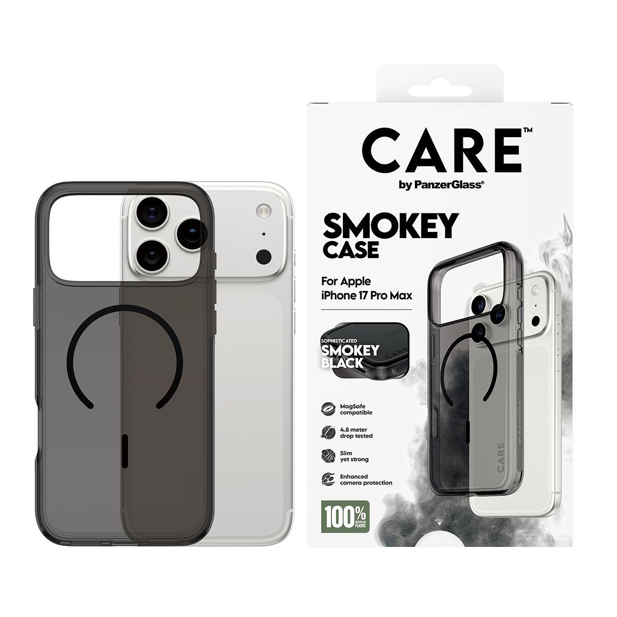 Capa PANZERGLASS CARE by Smokey MagSafe para iPhone 17 Pro Max/18 Pro Max (Apple - Preto) — miniatura 2