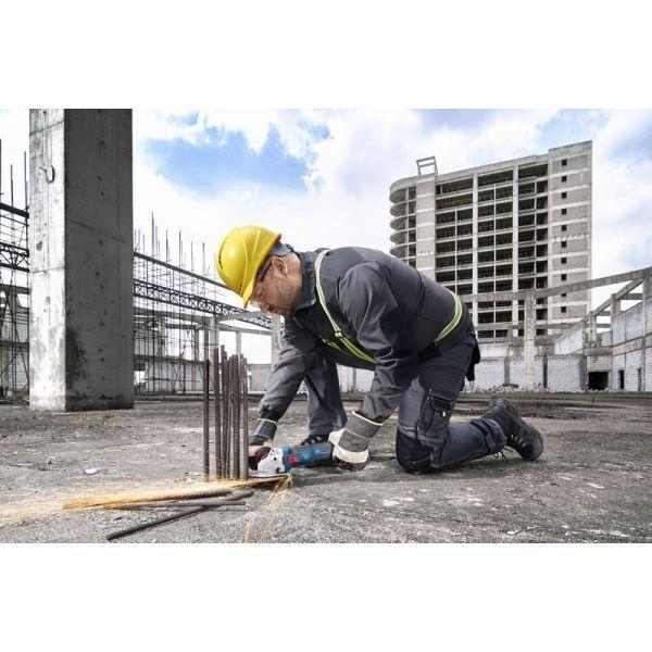 Rebarbadora Angular BOSCH GWS 18V-11 Professional (Azul e Preto) — miniatura 5