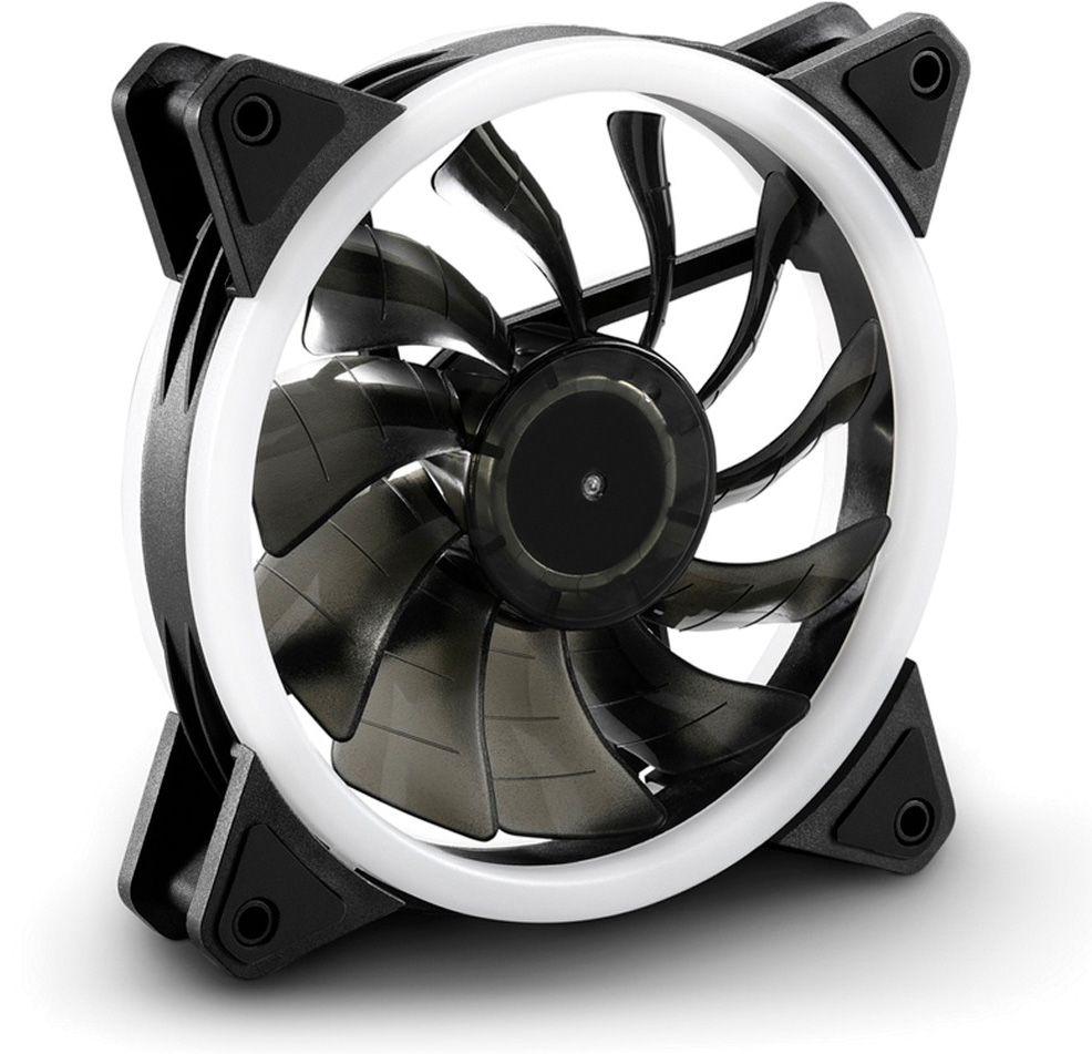 Ventoinha de Caixa SHARKOON SHARK Blades PWM RGB (20 LEDs RGB endereçáveis - 1,8 W - Preto), miniatura 3