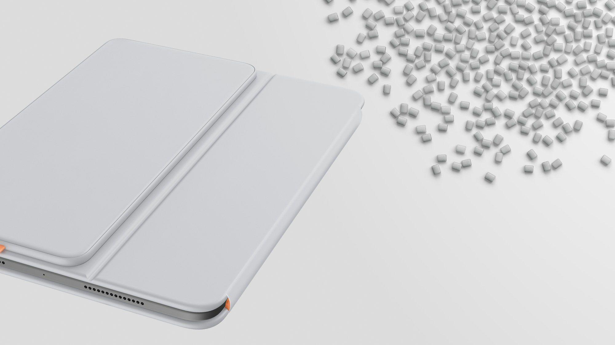 Teclado LOGITECH Flip Folio (Suíço - Bluetooth - Sem fios - Cinzento-claro), miniatura 6