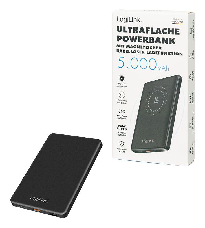 Bateria Externa LOGILINK PA0352 (5000 mAh - 20 W - USB Type-C - Preto), miniatura 9
