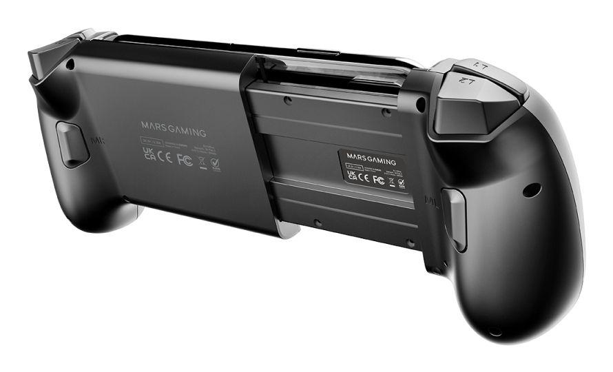 Comando MARS GAMING MGPXPRO (PlayStation/Nintendo Switch - USB Type-A para USB Type-C - Com fios e sem fios - Preto) — miniatura 3