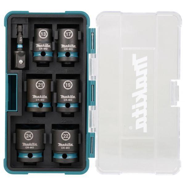 Jogo de Soquetes de Impacto MAKITA E-16592 (1/2" - 7 Peças - Transparente) — miniatura 2