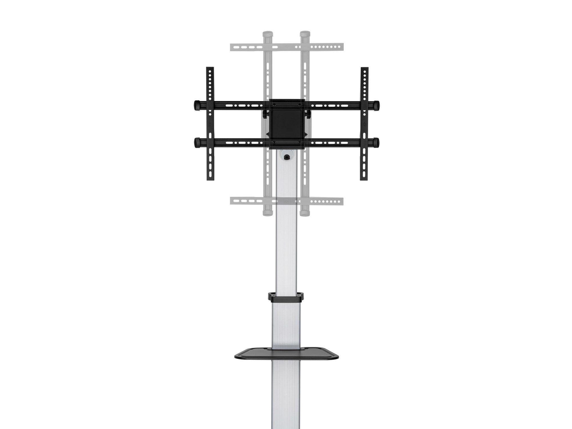 Suporte de Chão TV EQUIP 650630 (600 x 400 mm - 200 x 200 mm - 2,18 m - Prateado), miniatura 5