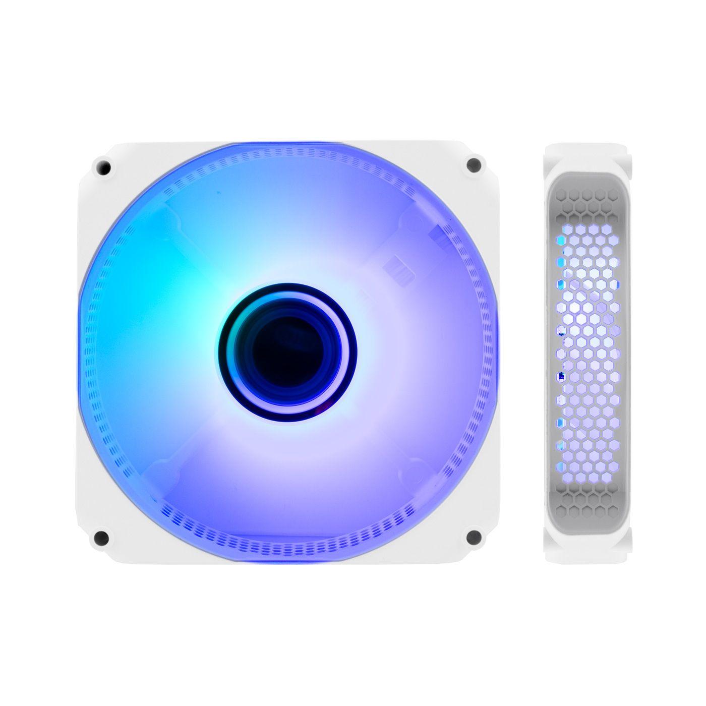 Ventoinha para Caixa de PC COOLBOX Infinity ARGB (ARGB - Branco)