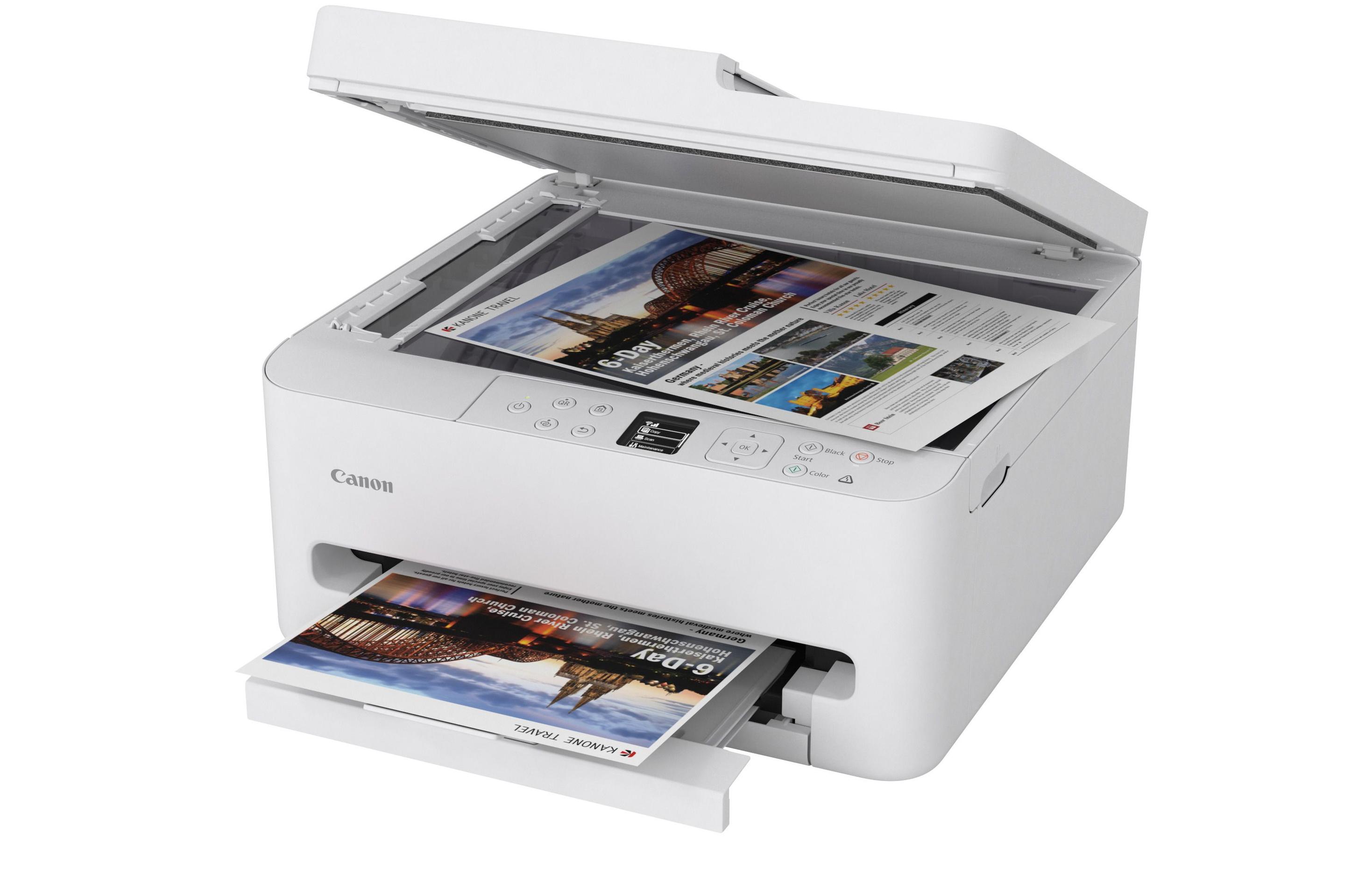 Impressora Multifunções CANON PIXMA TS7550i (A4 - Impressão a cores - 100 folhas - Branco), miniatura 2