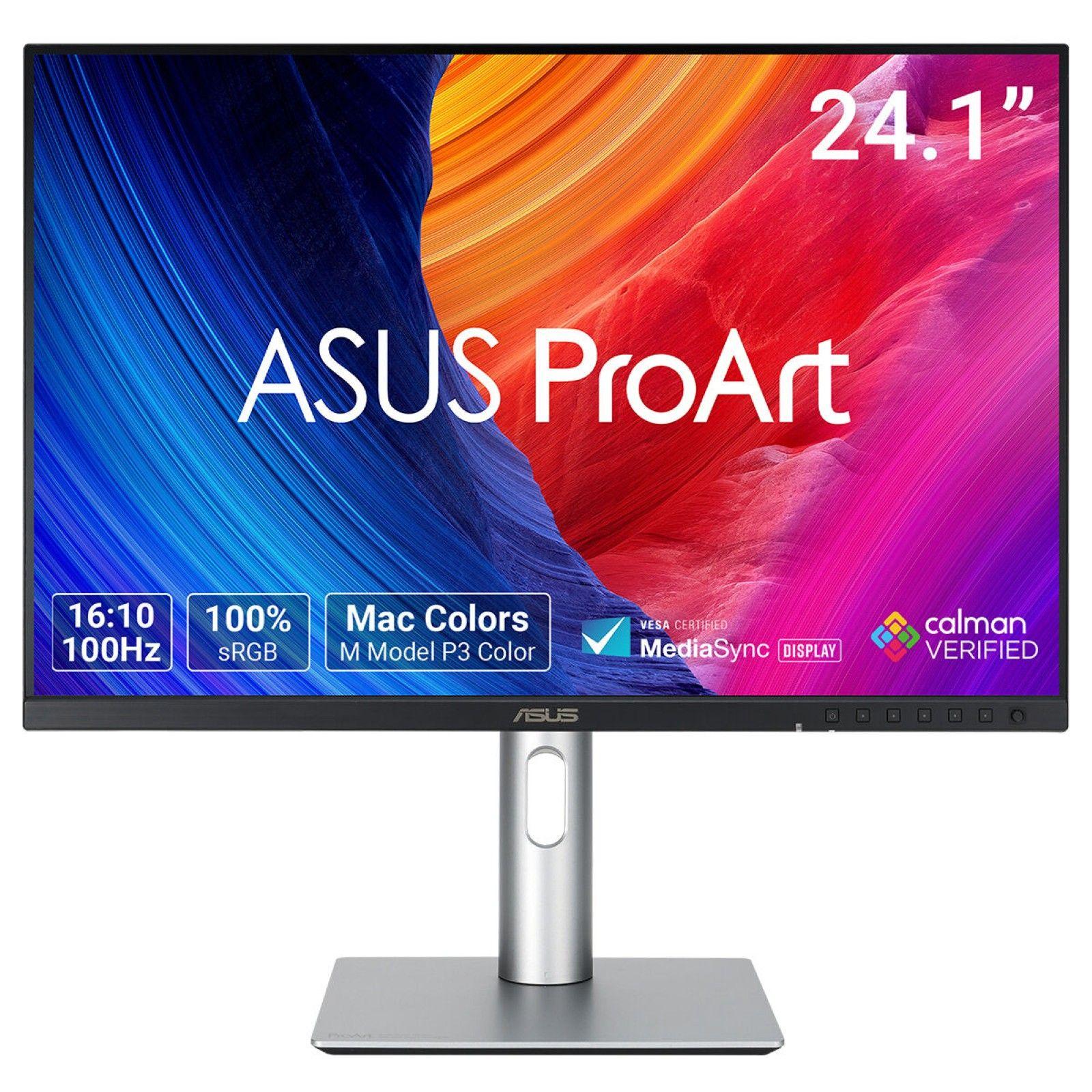 Monitor ASUS ProArt PA248QFV (24,1" - IPS - 100 Hz - Prateado)