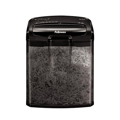 Destruidora de Papel FELLOWES M-7Cm (7 Folhas - Corte em Partículas 4 x 35 mm - Preto), miniatura 2