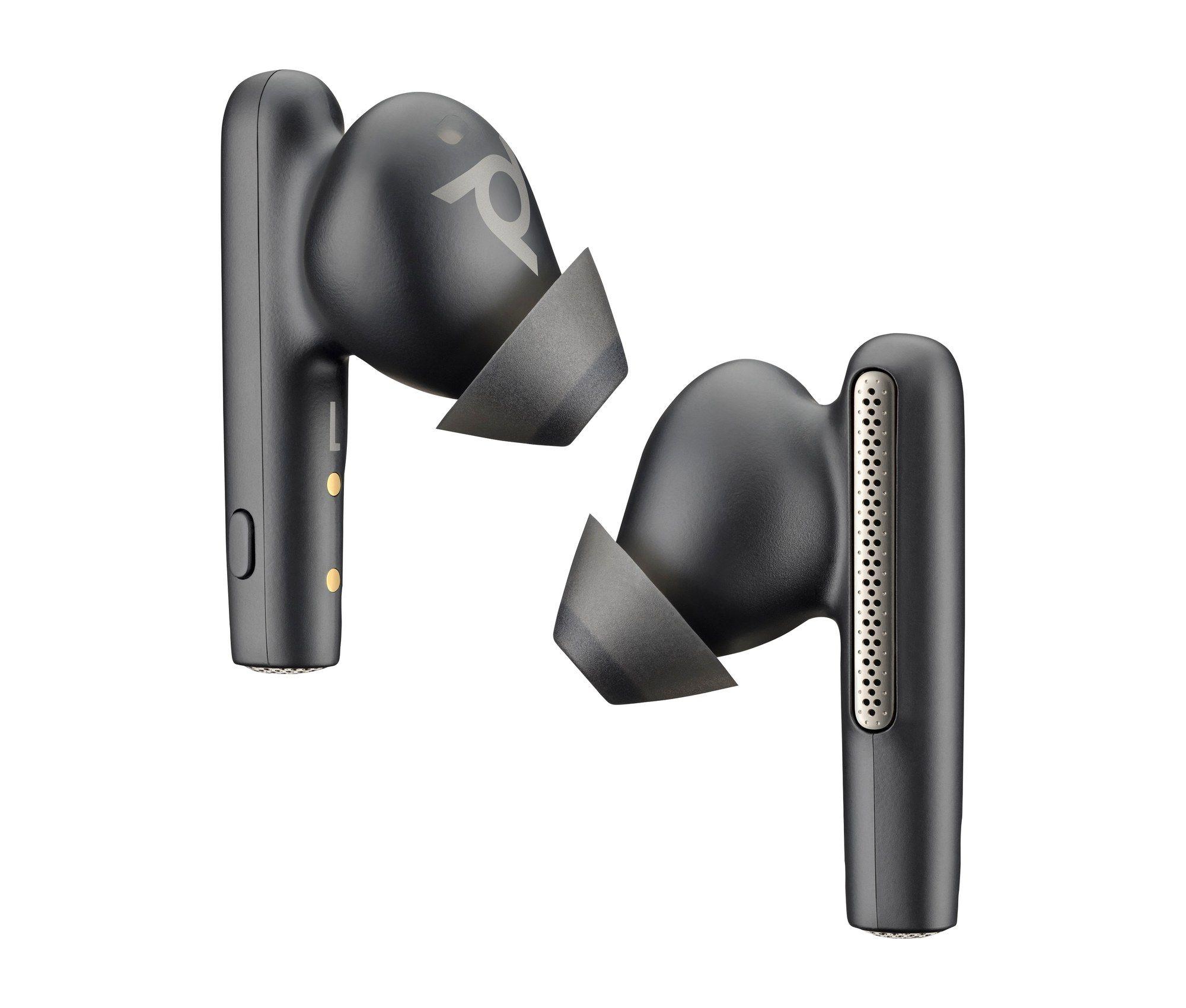 Headset HP POLY Voyager Free 60 UC (Binaural - Sem fios - Intra-aural - Preto Carbono)