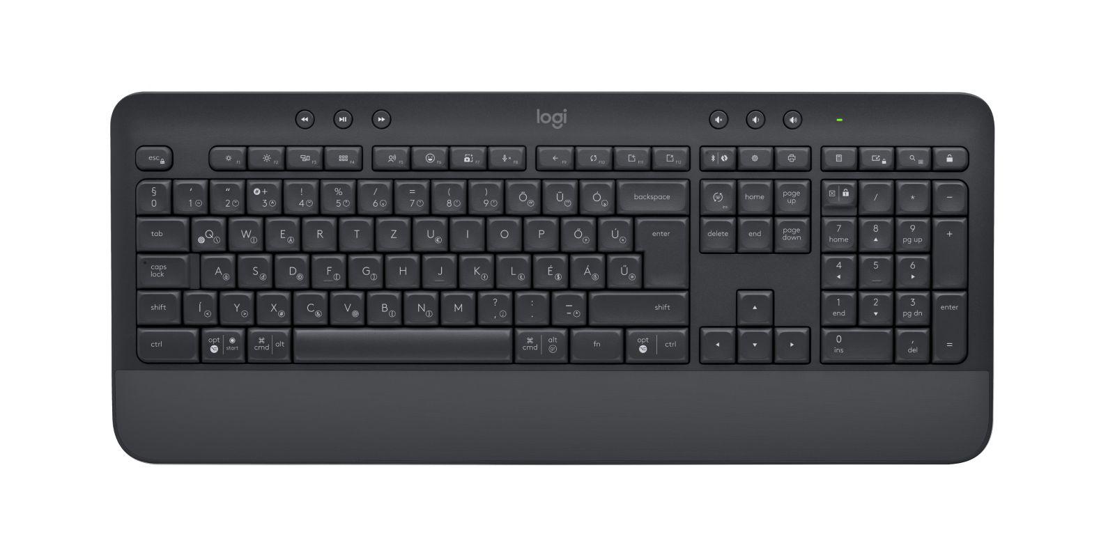 Teclado e Rato LOGITECH Signature MK650 Combo for Business (Húngaro - Membrana - Tamanho completo - Grafite), miniatura 3