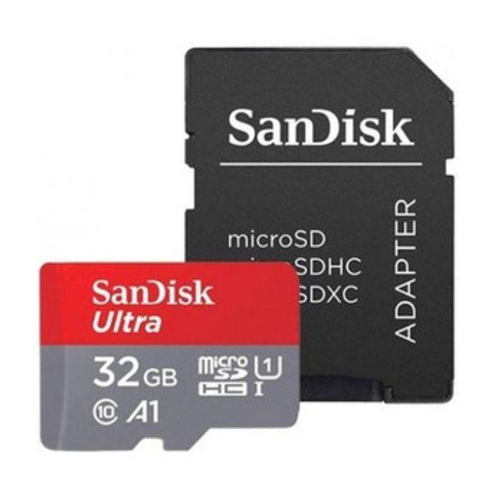 Cartão de Memória SANDISK Ultra (32GB - Classe 10 - 120 MB/s - Cinzento, Vermelho e Branco), miniatura 2