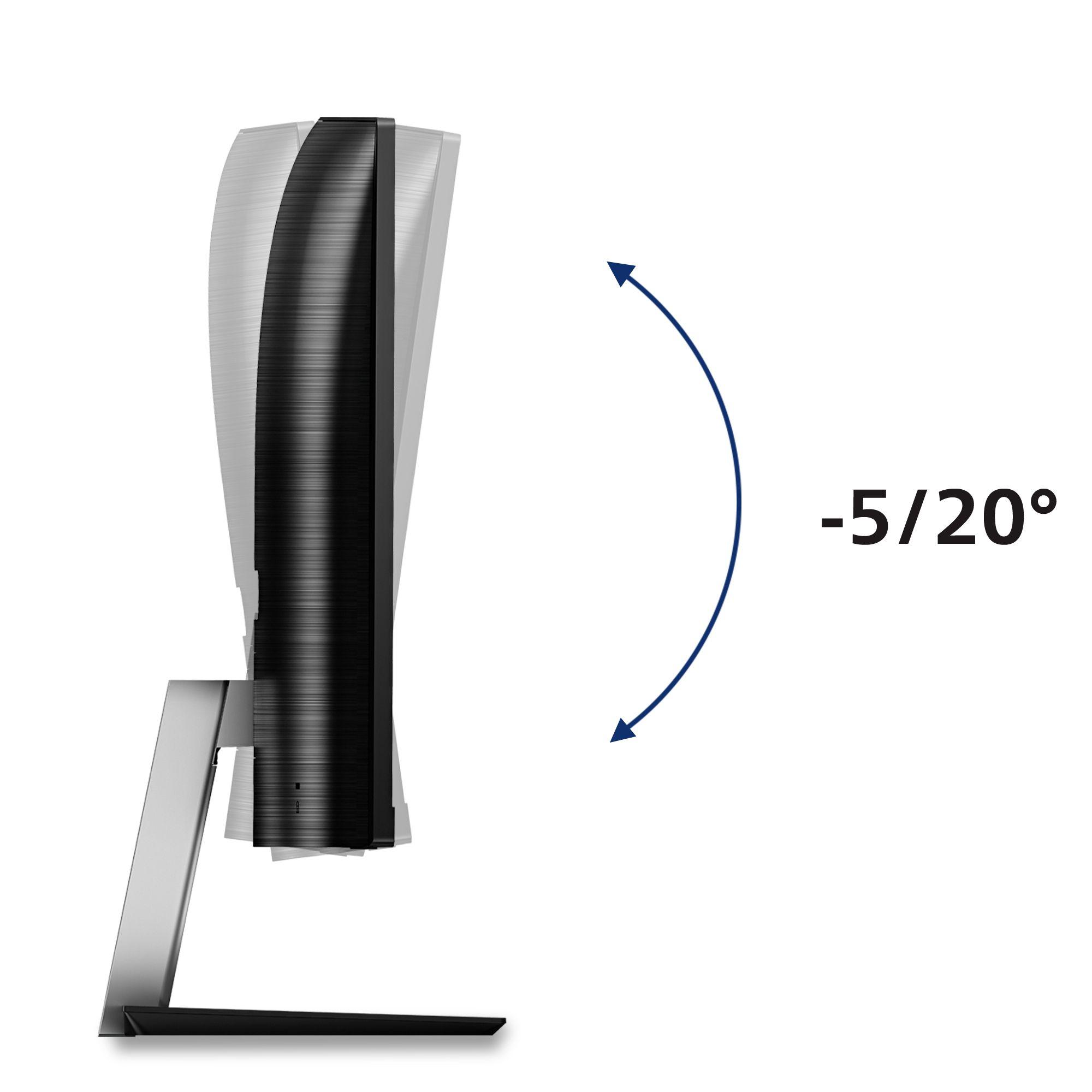 Monitor PHILIPS 325E1C/00 (31,5" - VA - 75 Hz - Preto) — miniatura 4