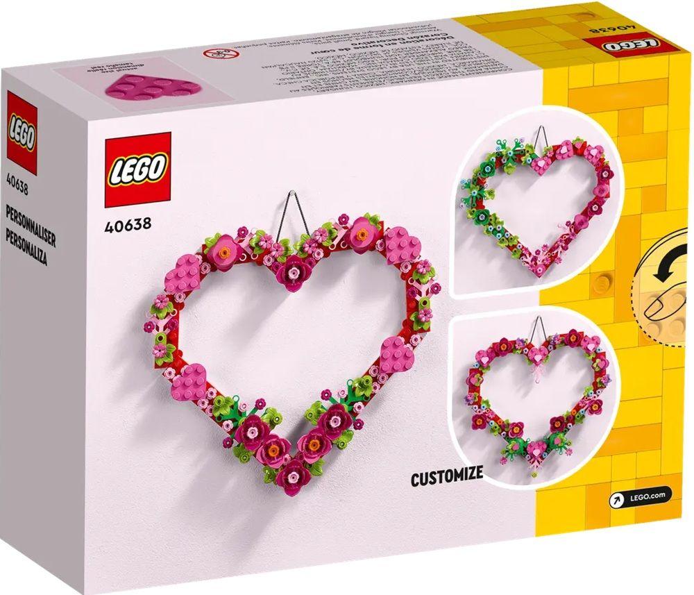 LEGO 40638 Seasonal Coração Decorativo (9+ anos - 254 peças), miniatura 4