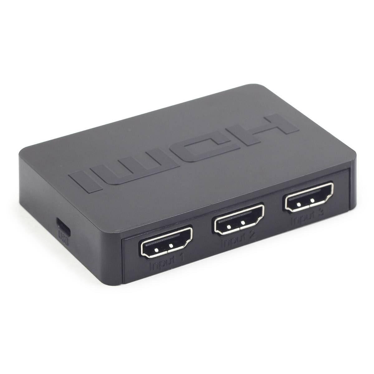 Comutador HDMI GEMBIRD DSW-HDMI-34 (25 m - 1.4a - Preto), miniatura 2