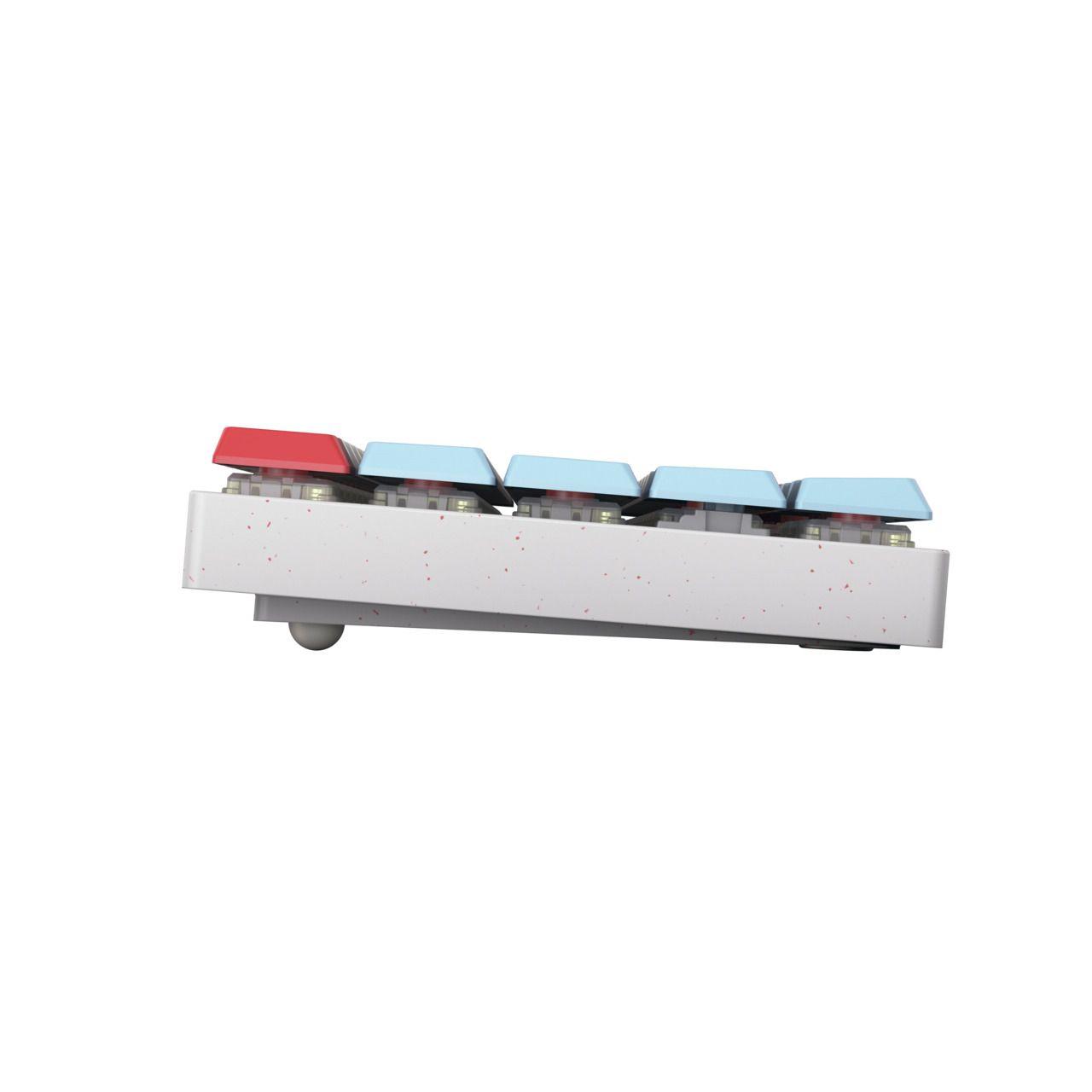 Teclado CHERRY MX-LP 2.1 Compact (Alemão - Interruptor de chave mecânico - 65% - Branco) — miniatura 3