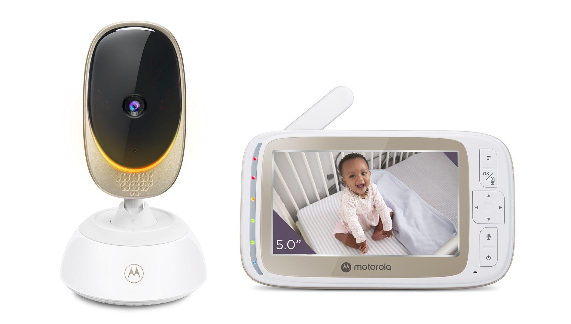 Vigilabebés MOTOROLA VM85 Connect (Ecrã 5" - Wi-Fi - Branco)