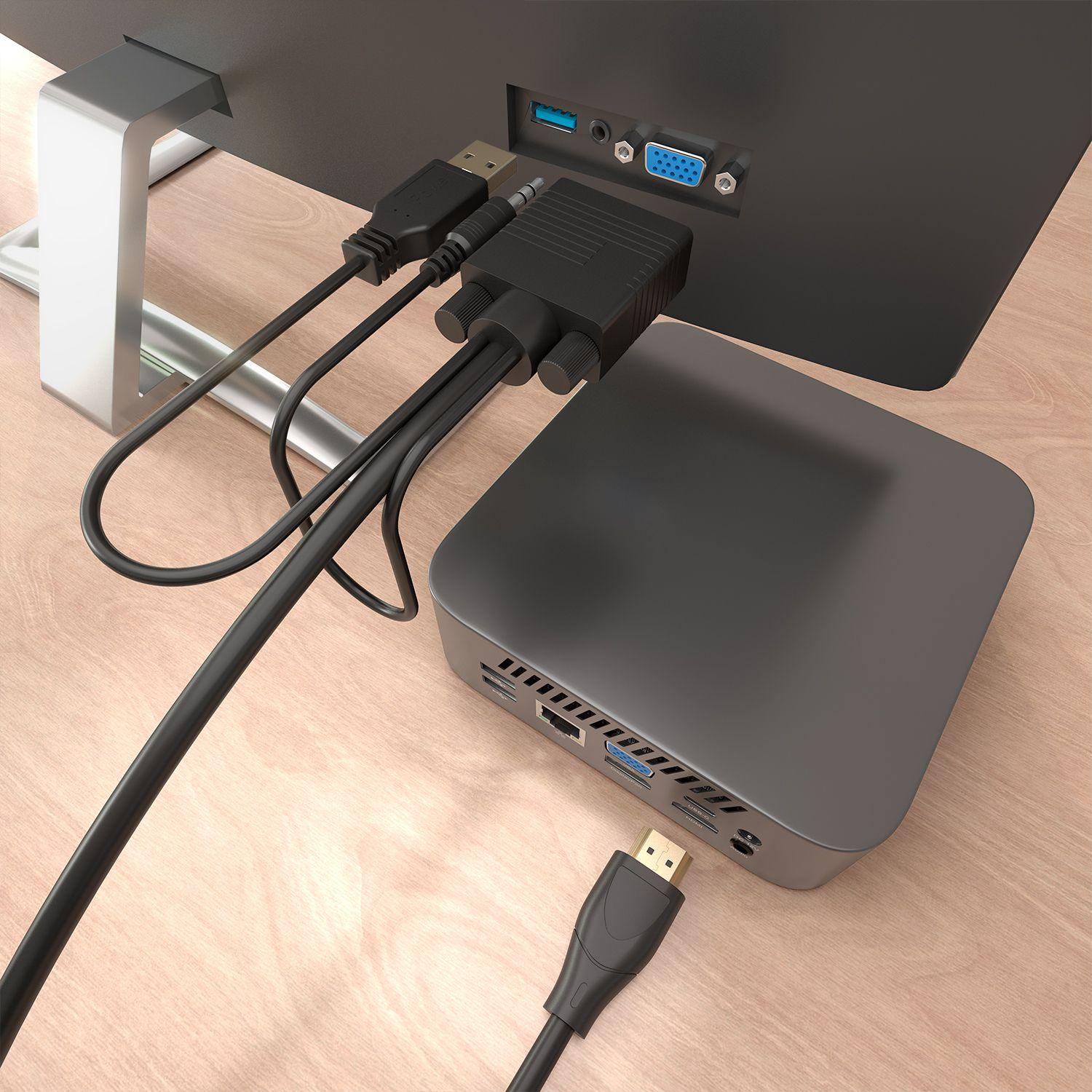 Cabo Conversor HDMI para VGA AISENS A122-1015 (2 m - HDMI Type A - Preto), miniatura 5
