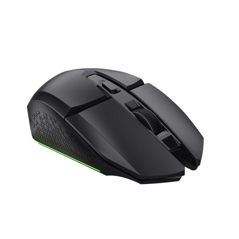 Rato TRUST GXT 110 Felox (Ambidestro - 4800 DPI - Ótico - Preto), miniatura 3