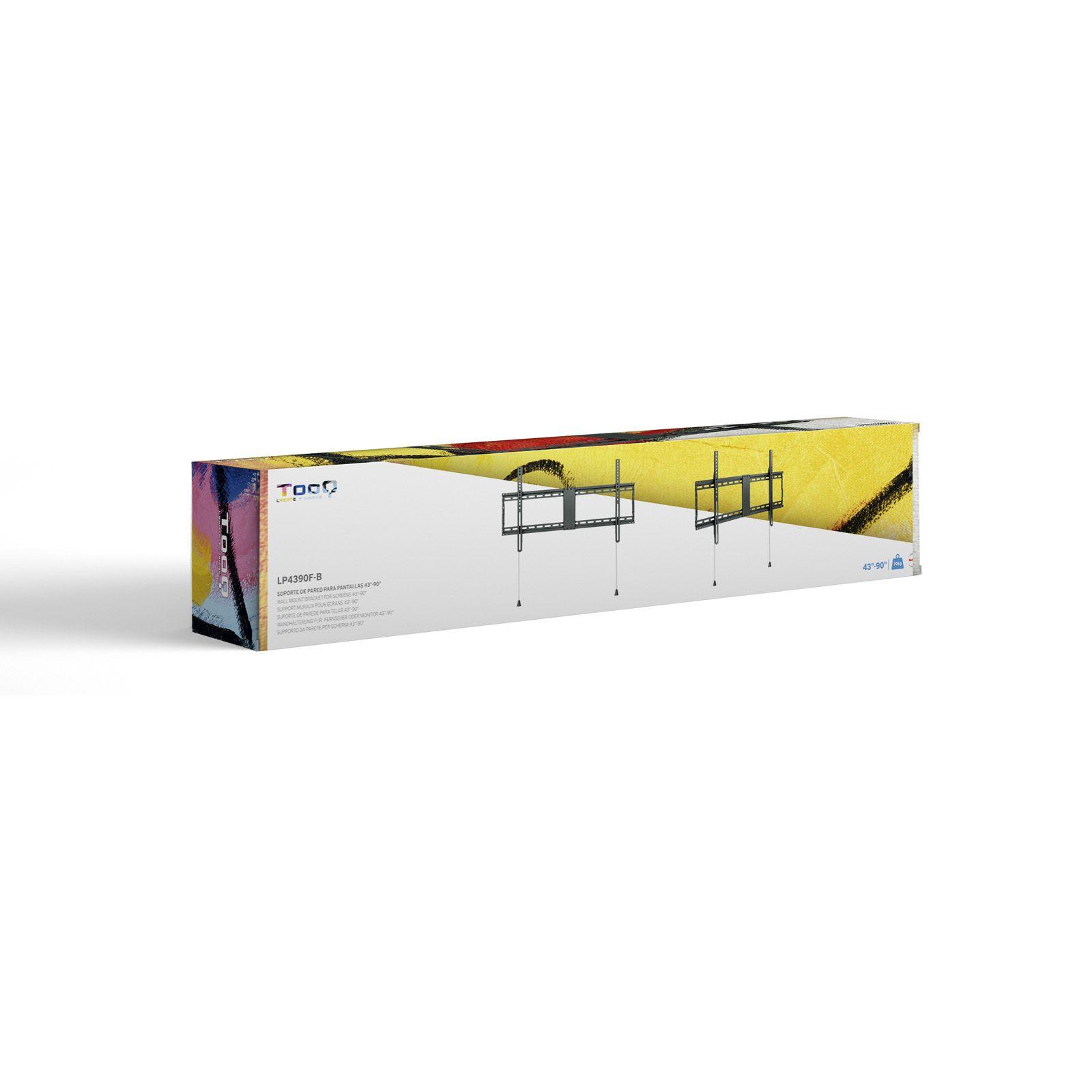 Suporte de Parede para TV TOOQ LP4390F-B (43"–90" - 70 kg - Preto), miniatura 10