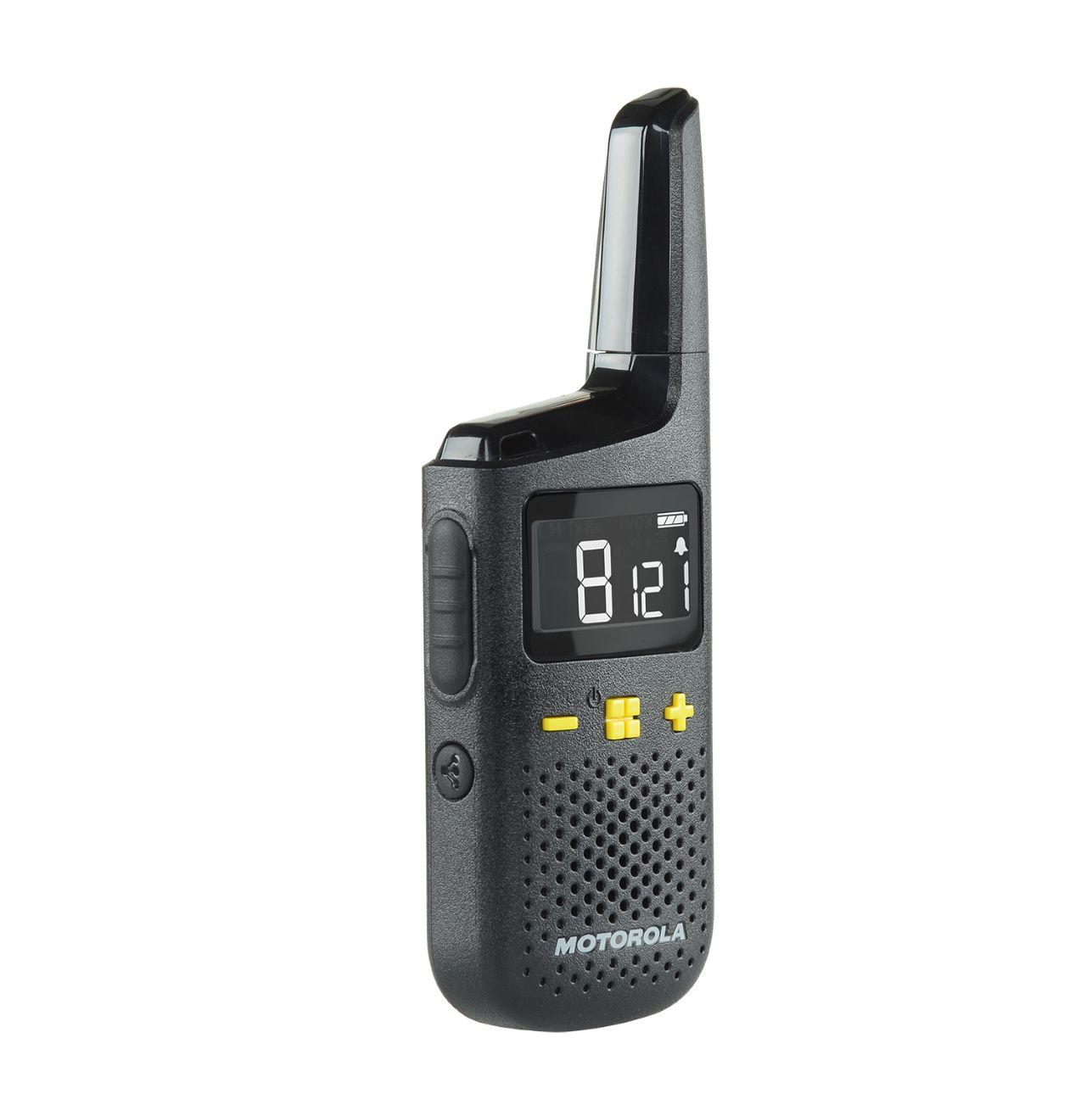 Walkie-Talkies MOTOROLA XT185 (24 h - Preto), miniatura 2