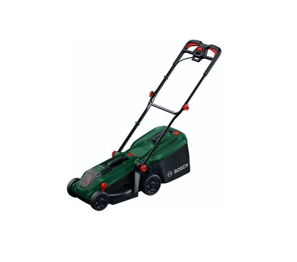 Corta-relva Elétrico a Bateria BOSCH Rotak 18V-32 Solo (18V - Sem Bateria - Verde/Preto)