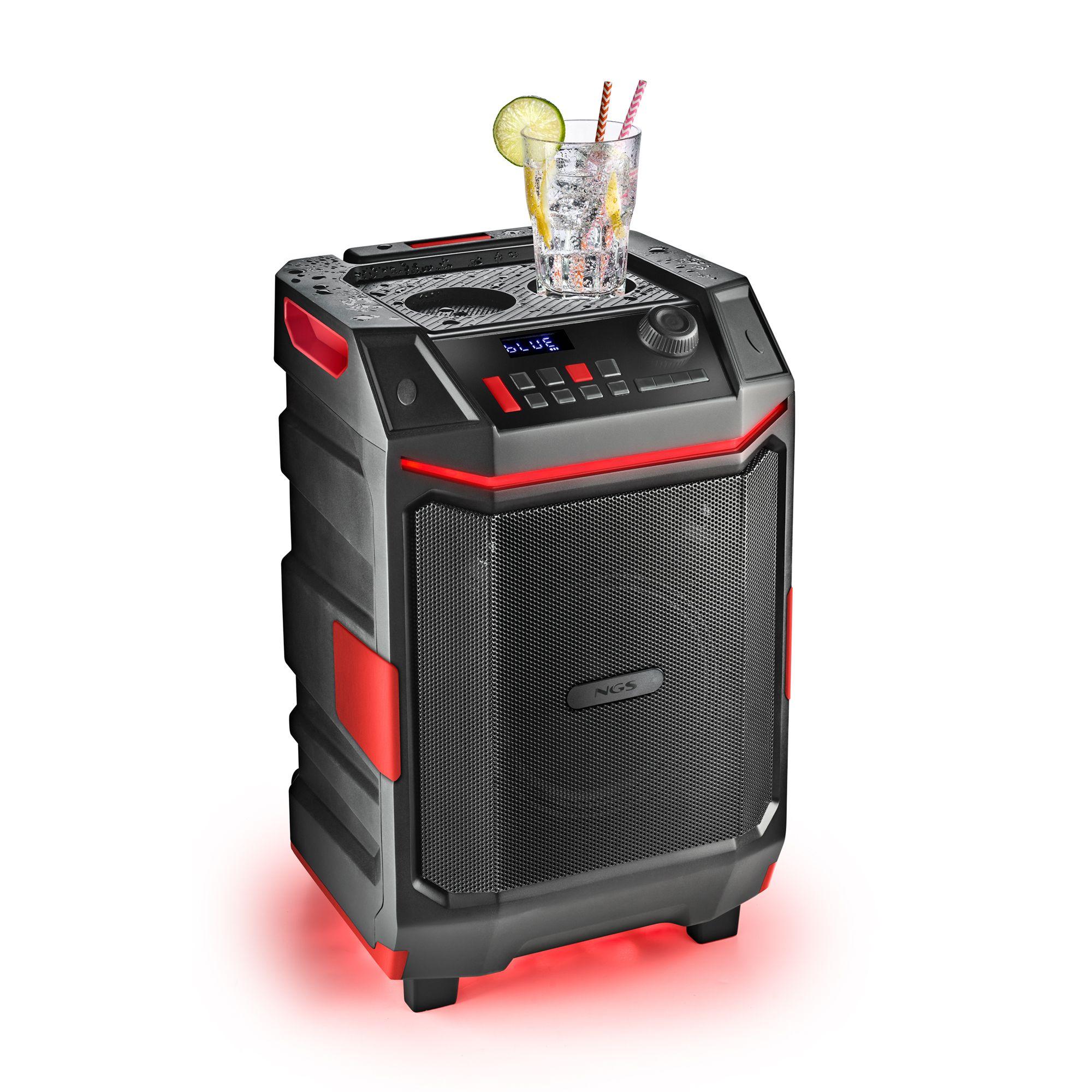 Coluna Portátil NGS WILDBASH (50 W - Sem fios - Preto), miniatura 2