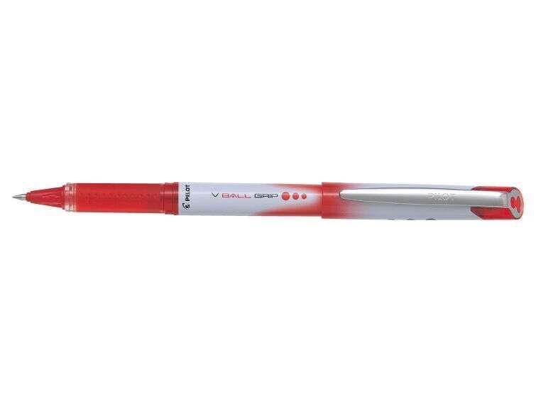 Caneta Rollerball PILOT V Ball Grip 07 (Vermelho)