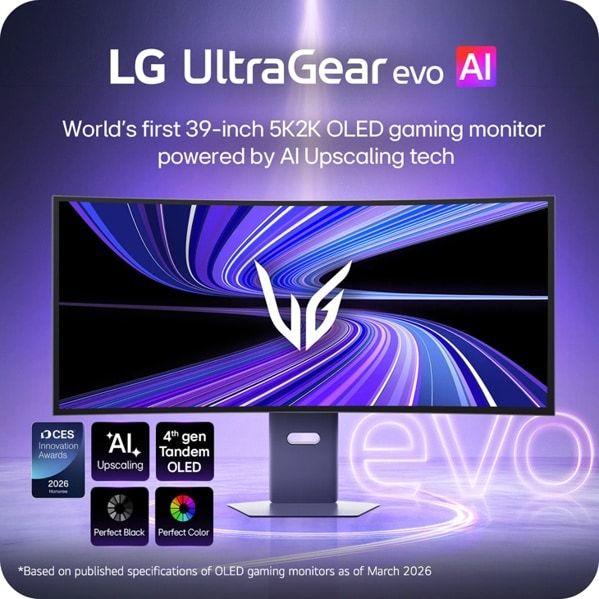 Monitor LG 39GX950B-B.AEU (39" - OLED - 165 Hz - Preto) — miniatura 2