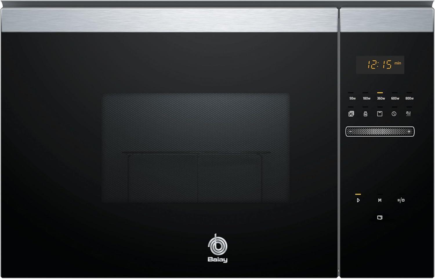 Micro-ondas de Encastre BALAY 3CG4172X2 (800 W - 1000 W - 20 L - Inox e Preto)