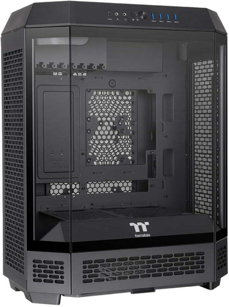 Caixa PC THERMALTAKE The Tower 600 (ATX, micro ATX, Mini-ITX - PS2 - Midi Tower - Preto) — miniatura 2