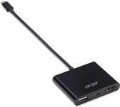 Adaptador de Vídeo USB-C ACER NP.CAB1A.020 (USB 3.1 Type-C macho - 1 x HDMI fêmea - Preto) — miniatura 3