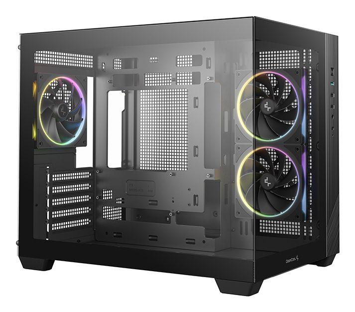 Caixa PC DEEPCOOL CG330 3F (ITX, Micro-ATX - Tower - 16,4 cm - Preto) — miniatura 2