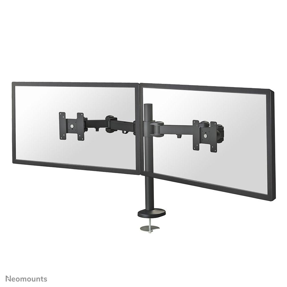 Suporte de Monitor NEOMOUNTS FPMA-D960DG (2 Monitores - 10–27" - 8 kg por monitor - Preto)