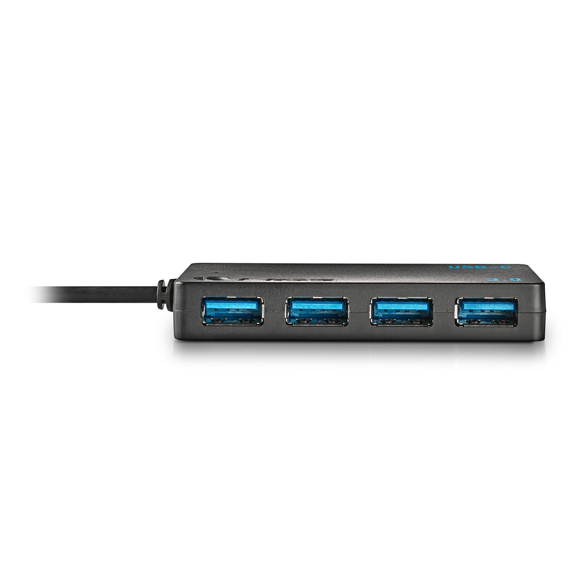 Hub USB NGS WONDERIHUB4 (0,24 m - USB 3.0 - Preto), miniatura 4