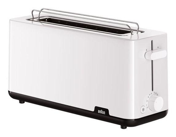 Torradeira BRAUN HT 1110 WH (1030 W - Plástico - Branco)
