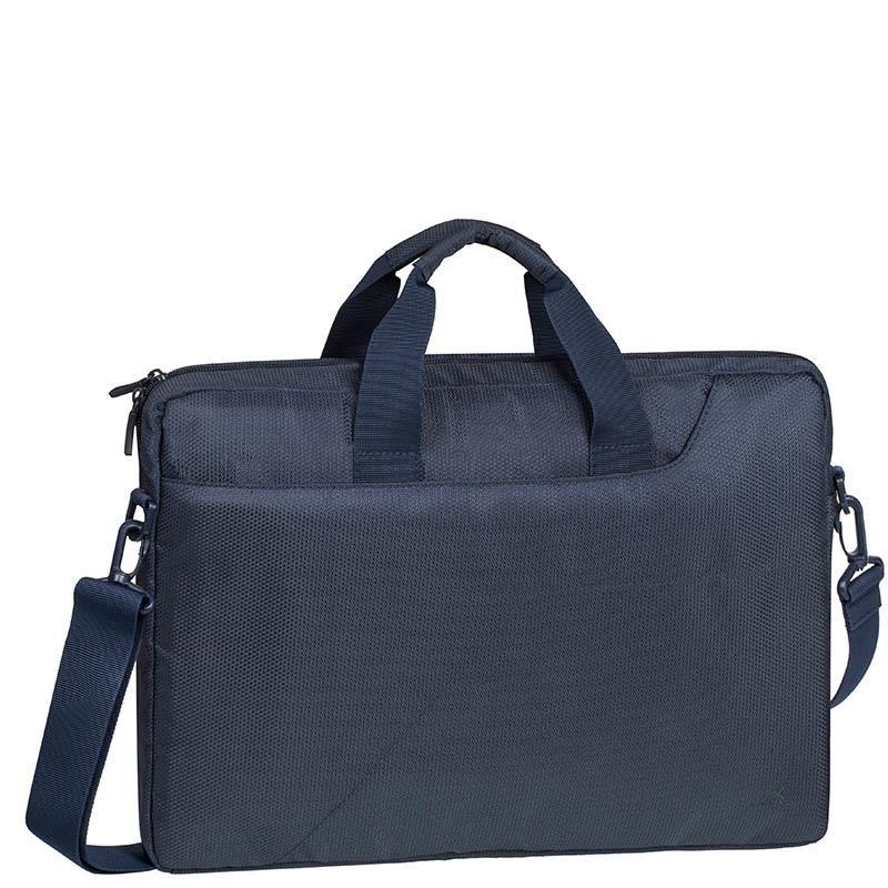 Mala para Portátil RIVACASE 8035 (Poliéster - Altura 29 cm - Azul Escuro)